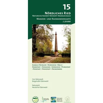 Nördliches Ried - Naturschutzgebiet Kühkopf-Knoblochsaue 1:20.000