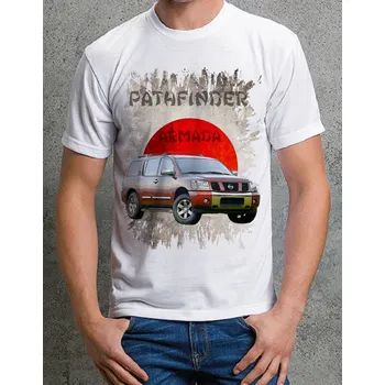 Pánské tričko tričko Nissan Pathfinder Armada L (Trička s motivy aut)
