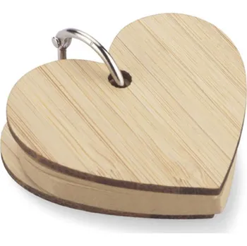 Přívěšek na klíče se samolepícími lístky LOVA