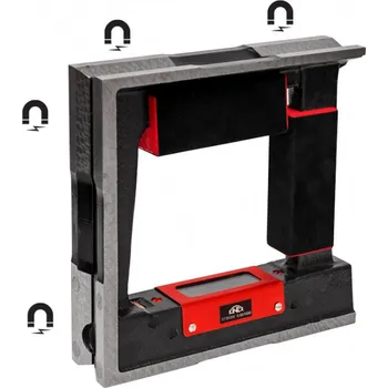 Vodováha Vodováha přesná strojní s magnetickým upínáním pn 255739-1 200x200x44, (5091-02-200)