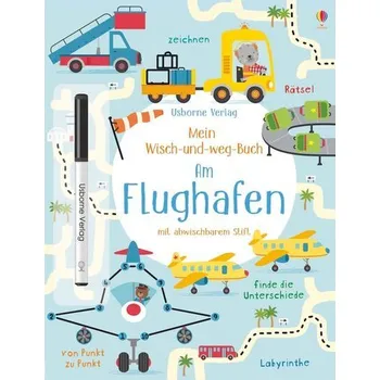 První čtění Mein Wisch-und-weg-Buch: Am Flughafen - Robson, Kirsteen