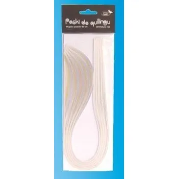 Set školních potřeb Paski do quillingu 3mmx50cm białe 100szt