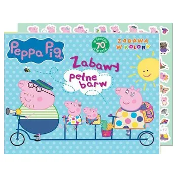 Pohádka Peppa Pig. Zabawa w kolory cz.9 - praca zbiorowa
