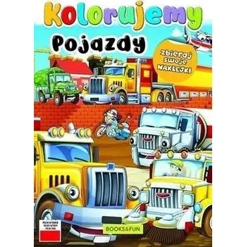 Cizí jazyk Pojazdy. Kolorujemy - praca zbiorowa