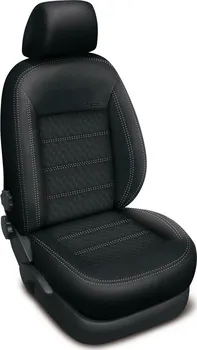 Potah sedadla AutoMega Authentic Doblo Škoda Octavia III vlnky černé