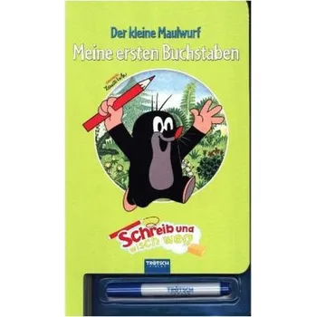 První čtění Der kleine Maulwurf, Schreib und wisch weg - Buchstaben - Miler, Zdenek