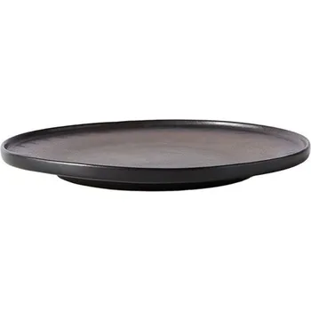 Talíř Dezertní talíř Muubs CETO P.22cm černo-hnědý