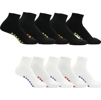 Pánské ponožky Donnay 10 Pack Trainer Socks Children Bright Asst Chd C8-C13