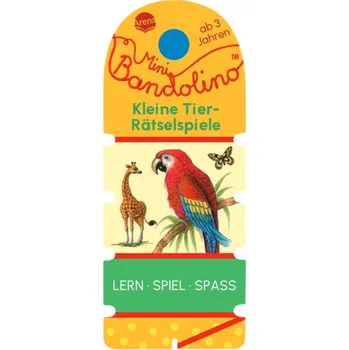 První čtění Mini Bandolino. Kleine Tier-Rätselspiele - Morton, Christine