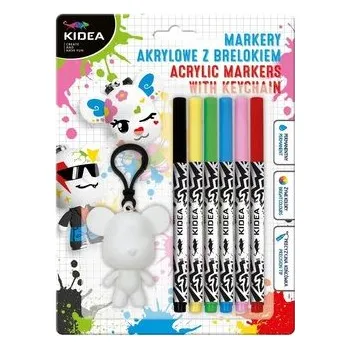 Dětské zboží Markery akrylowe z brelokiem KIDEA