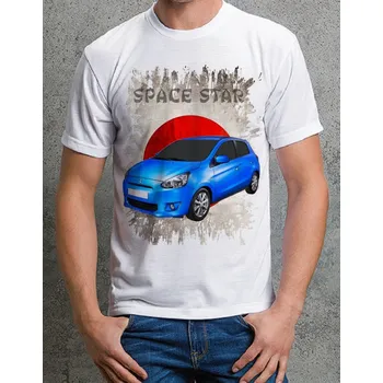 Pánské tričko tričko Mitsubishi Space Star L (Trička s motivy aut)