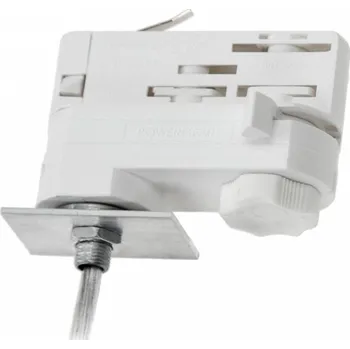 Svítidlo Napájecí adaptér do 3-fázové lišty pro svítidla ALLD, bílý