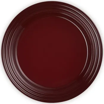 Talíř Le Creuset, Snídaňový talíř Le Creuset 22 cm červený burgund - Formadore