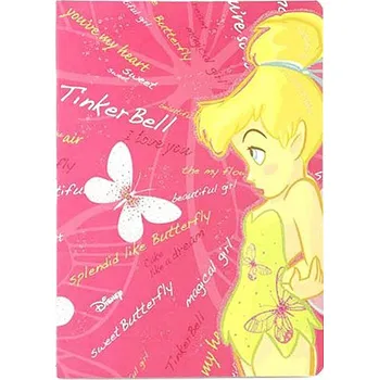 Sešit A4 linky 80 stránek 037829 Tinker Bell Zvonilka