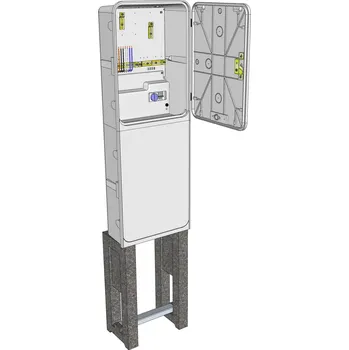 Rozvaděč Elektroměrový rozvaděč ELPLAST-KPZ PER 2V2/3f/40/EGD pilíř (AHVO)