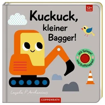 První čtění Mein Filz-Fühlbuch: Kuckuck, kleiner Bagger! - Arrhenius, Ingela
