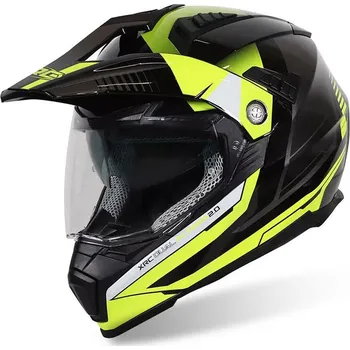 Helma na motorku Helma na moto XRC Dual Alpiner 2.0 ECE06 black/fluo yellow vel. 2XL
