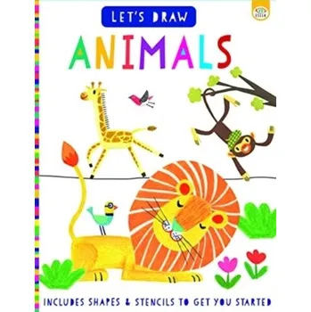 První čtění Let's Draw Animals - Golding, Elizabeth