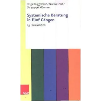 Systemische Beratung in fünf Gängen, 25 Praxiskarten - Brüggemann, Helga