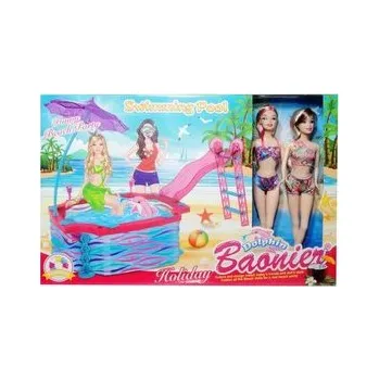 Panenka Lalka na basenie