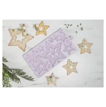 Nádoba na pečení Silikonová forma proutěné hvězdy CH22220 - Karen Davies