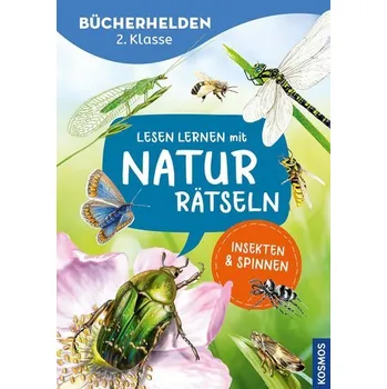 První čtění Lesen lernen mit Naturrätseln, Bücherhelden 2. Klasse, Insekten & Spinnen - Duppke, Leonie