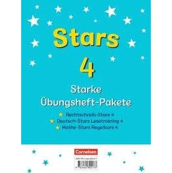Cizí jazyk STARS - starke Übungshefte - 4. Schuljahr - 3 Übungshefte im Paket mit Lösungen