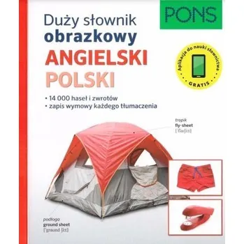 Anglický jazyk Duży słownik obrazkowy Angielski PONS - praca zbiorowa