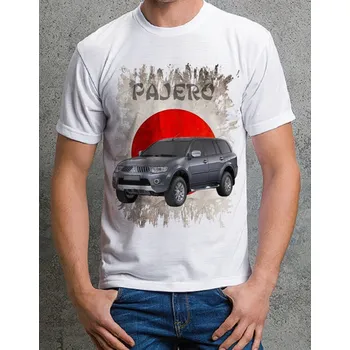 Pánské tričko tričko Mitsubishi Pajero sport 164 (Trička s motivy aut)