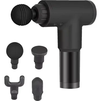 Masážní přístroj Zaparkorun Vibrační masážní pistole CY-801 - černá