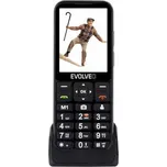 EVOLVEO EasyPhone LT s nabíjecím stojánkem černý