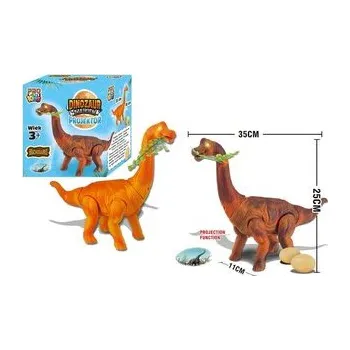 Dinozaur z jajem i projektorem mix