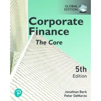 Kniha Corporate Finance: The Core, Global Edition - Berk, Jonathan