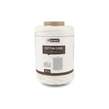 Set školních potřeb Sznurek bawełniany 1,8mm 50m biały D.RECT