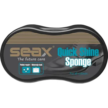 Přípravek pro údržbu obuvi SEAX Quick Shine sponge