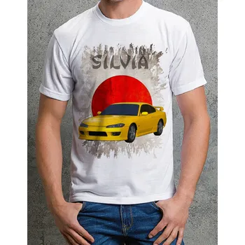 Pánské tričko tričko Nissan Silvia 140 (Trička s motivy aut)