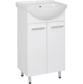 Koupelnový nábytek A-Interiéry Koupelnová skříňka s keramickým umyvadlem Leonidas 50