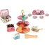 nádobí do dětské kuchyňky Teddies Čajová sada nádobí v kufříku 25 x 18 x 10 cm