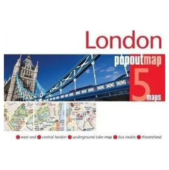 London PopOut Map, 5 maps