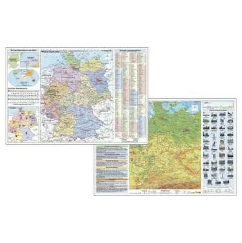 Stiefel Deutschland physisch. Stiefel Deutschland politisch mit Basiswissen, DUO-Schreibunterlage