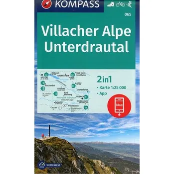 Villacher Alpe, Unterdrautal 1:25 000 - KOMPASS-Karten GmbH