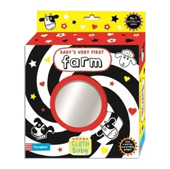 První čtění Baby's Very First Cloth Book: Farm - Campbell Books