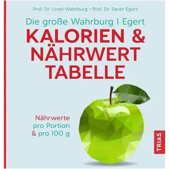 Die große Wahrburg/Egert Kalorien-&-Nährwerttabelle - Wahrburg, Ursel [DE] (2023, Brožovaná, Trias)