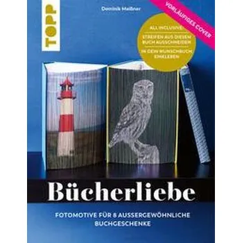 Motivblock - Bücherkunst mit Fotos. In Streifen geschnittene Fotos in ein Buch geklebt ergeben ein beeindruckendes Bild - Meißner, Dominik