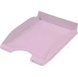 Odkladač, pastelově fialová, plast, DONAU 7466101PL-23
