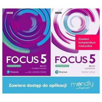 Anglický jazyk Focus 5 2ed SB + WB + dostęp Mondly - praca zbiorowa