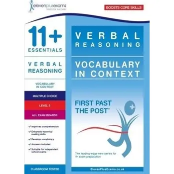 Anglický jazyk 11+ Essentials Verbal Reasoning: Vocabulary in Context Level 1