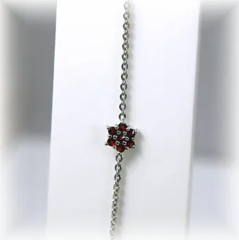 Náramek žluté zlato 18 cm