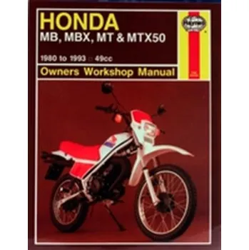 Honda Mb, Mbx, Mt & Mtx50 (80 - 93) - Haynes Publishing