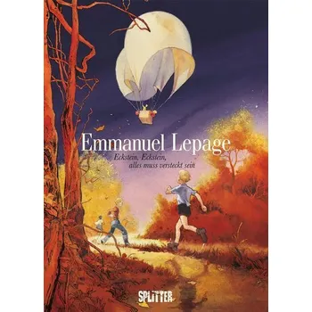 Komiks pro dospělé Eckstein, Eckstein, alles muss versteckt sein - Lepage, Emmanuel